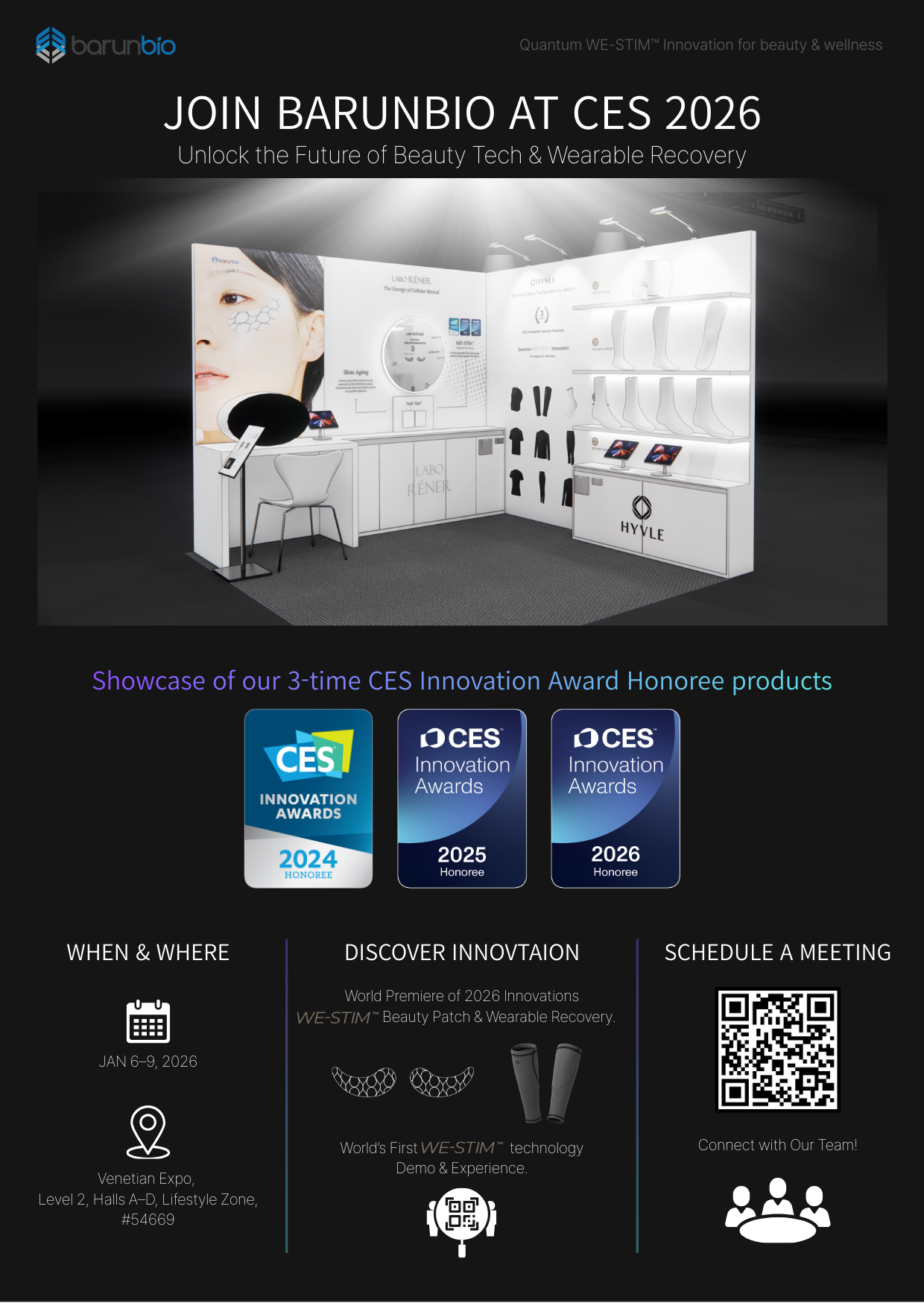 BarunBio at CES 2026: Pioneering the Future of Recovery & Beauty Technology