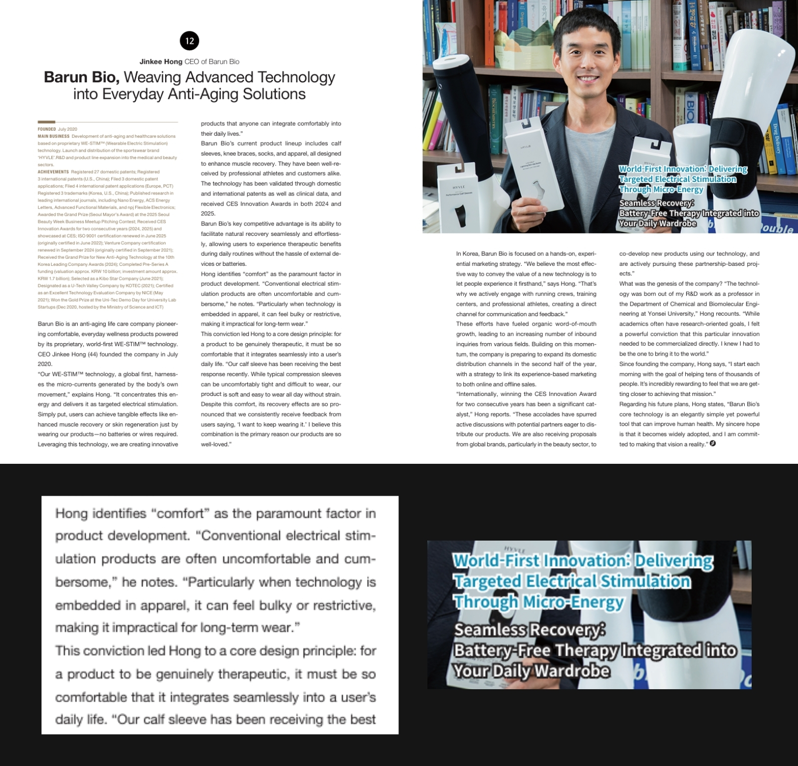 “Recovery Begins the Moment You Wear It.”